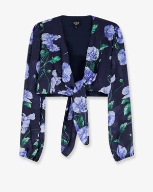 Lavi Shirt Cactus Ramie - Blue