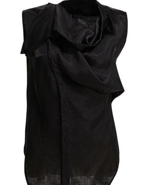 Rick Owens Sleeveless Blouse - Black