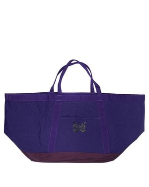 Needles "Tool Tote" Large Shoulder Bag - Purple