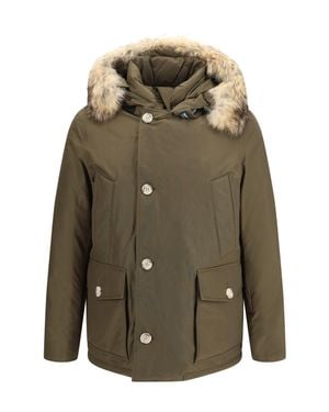 Woolrich Arctic Ramar Cloth Parka Dark - Green