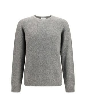 Roberto Collina Wool And Camel Jumper - Grey