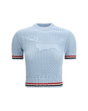 Thom Browne Hector T-Shirt - Blue