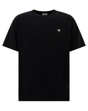 Celine Cotton T-Shirt - Black