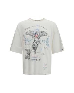 Represent Heavier Than The Heavens T-Shirt Antique - White