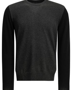 Maison Margiela Wool Crewneck Jumper - Black
