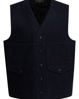 Filson "Dry Tin" Sleeveless Jacket - Blue