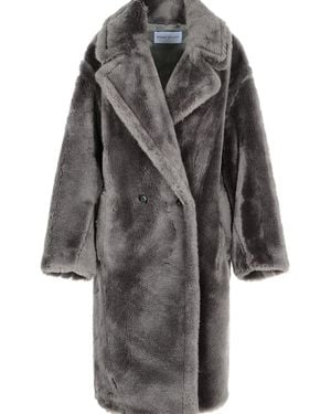 Stand Studio Biba' Wool Coat - Grey