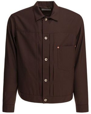 Sacai "Suiting" Jacket - Brown