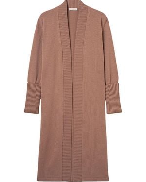Fedeli "Opale" Long Cardigan - Brown