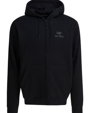 Arc'teryx Emblem Fz Hoodie - Blue