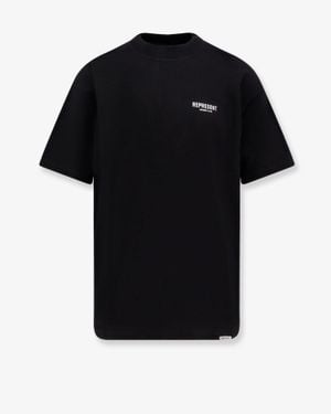 Represent Cotton T-Shirt - Black