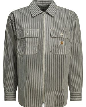 Carhartt Mercer Cotton Overshirt Jacket - Grey