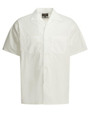 Beams Plus Pima Cotton Casual Shirt - White