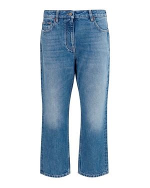 Valentino Straight-Leg Jeans - Blue