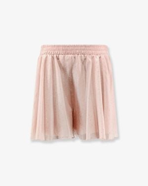 ACTUALEE Rhinestone Shorts - Pink