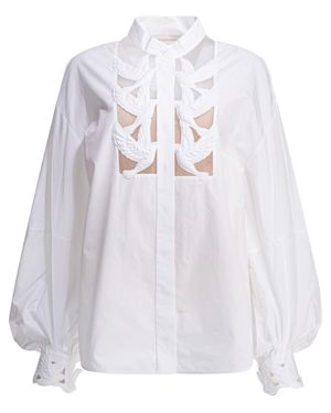 Zimmermann Luna Shirts White