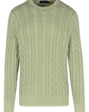 Polo Ralph Lauren Cotton Crew Neck Jumper - Green