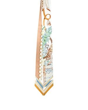 Ferragamo Felini Silk Headband - Metallic