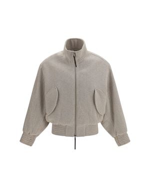 Jacquemus Le Bomber Losange Off - Gray
