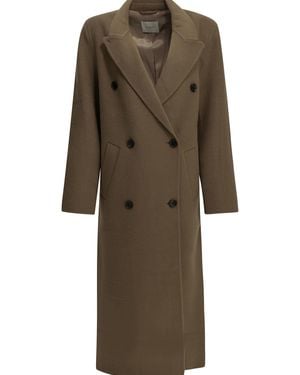 Almada Label "Deja" Long Coat - Natural