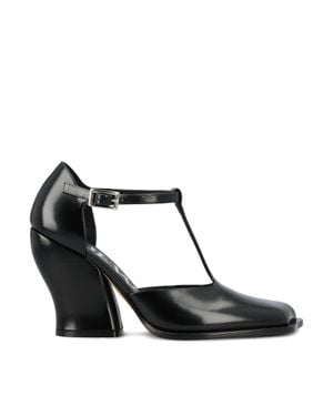 Loewe Décolleté T-Bar Onda 90Mm Court Shoes - White