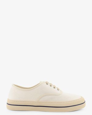 Loro Piana Canvas Trainers - White
