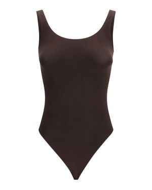 Wolford Jamaika Body Dark Wood - Brown