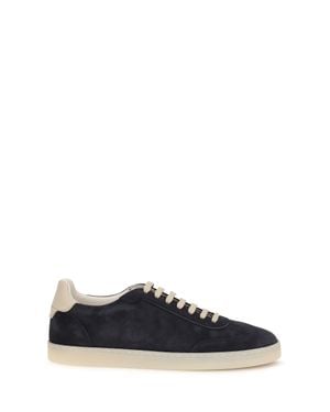 Brunello Cucinelli Trainers Suede - Blue