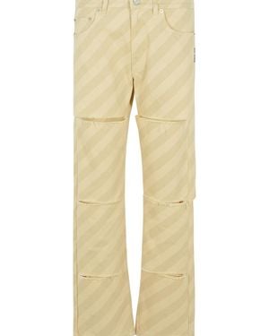 Marni Cotton Jeans - Natural
