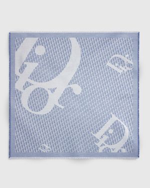 Dior Infini" Foulard - Blue