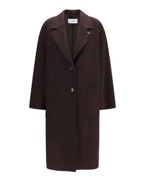 Lardini Long Cashmere Coat - Blue