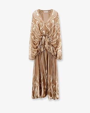 Zimmermann Momentum Burnout Bubble Gown - Natural