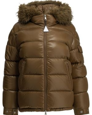 Moncler Hypolais Short Down Jacket - Green