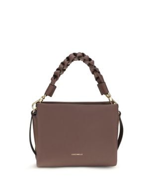 Coccinelle Boheme Grana Double Bag Berry/Wint.Rose - Brown