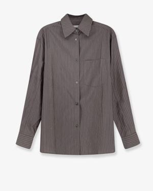Tonywack Shirt Silk-Wool - Grey