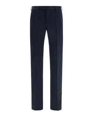 Germano Tailored Corduroy Pants - Blue