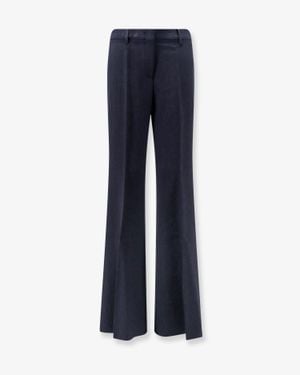 Etro Wool Blend Trousers - Blue