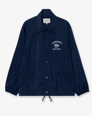 Carhartt Eightynine Coach Nylon Jacket - Blue