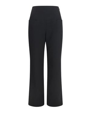 Alaïa Alaïa Lightweight Wool Tailored Trousers - Black
