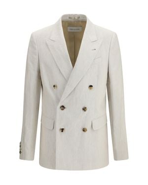 Dries Van Noten Barry Blazer - White