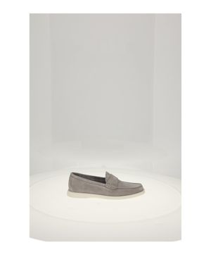 Dior Granville Suede Loafers - White