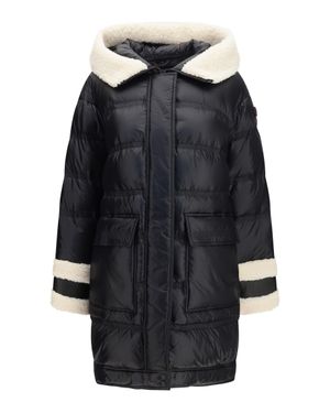 Peuterey Kunto Bg 02 Shearling-Collar Puffer Jacket - Black