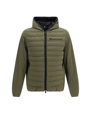 Moncler Zipped Down Jacket Dark - Green