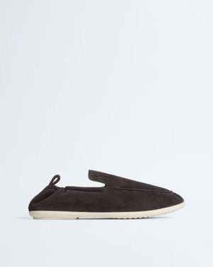 Bottega Veneta Dawson Suede Loafers - White