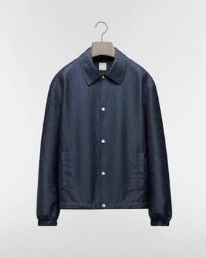 Dior Oblique Coach Jacket - Blue