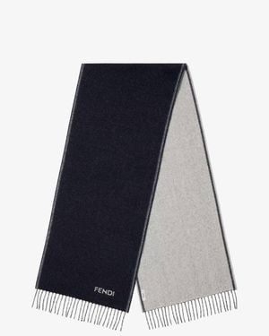 Fendi Cashmere Scarf - Blue