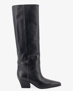 Paris Texas Jane Boot 60 Leather Boots - Black