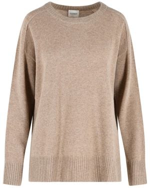 Closed Wool Sweater - Natural