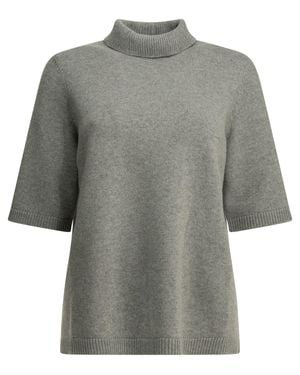 Alaïa Alaïa Cashmere Turtleneck Jumper - Grey