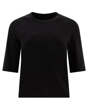 Sandbeige T-Shirts - Black